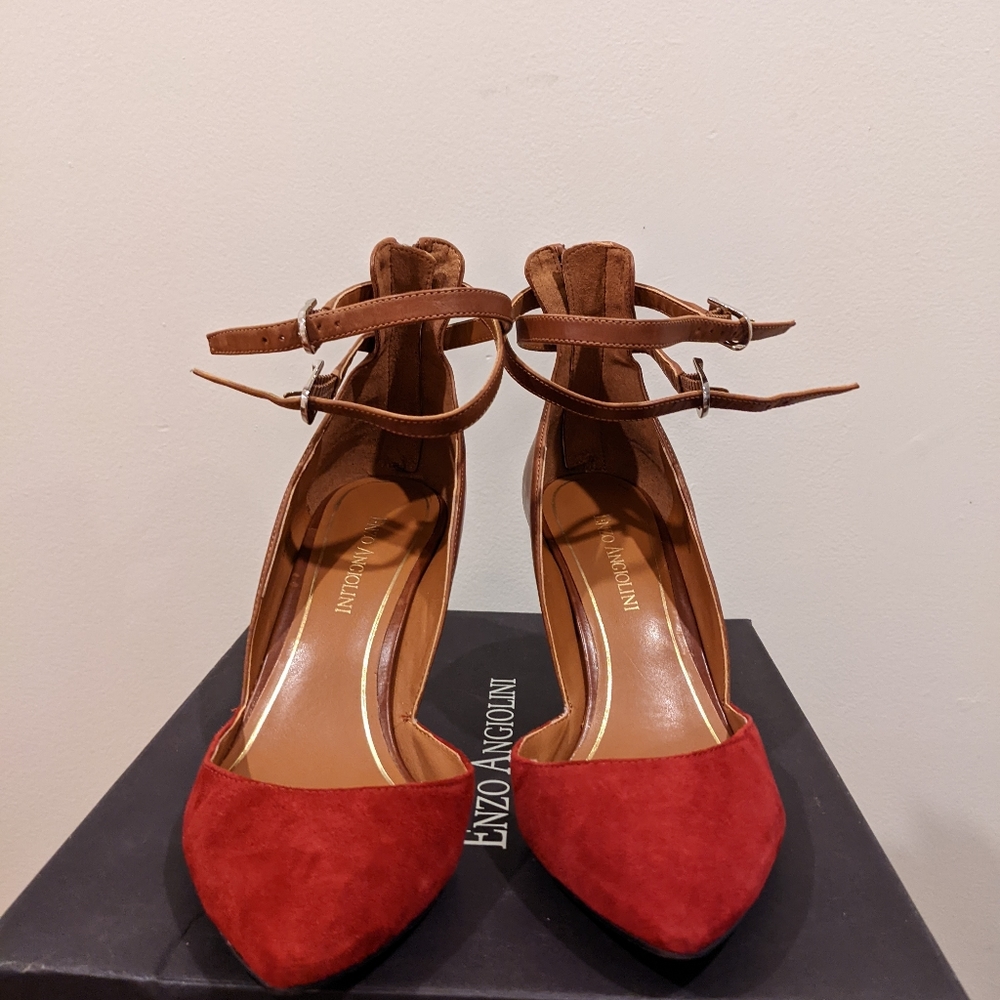 Enzo Angiolini Heels size 8 Red
